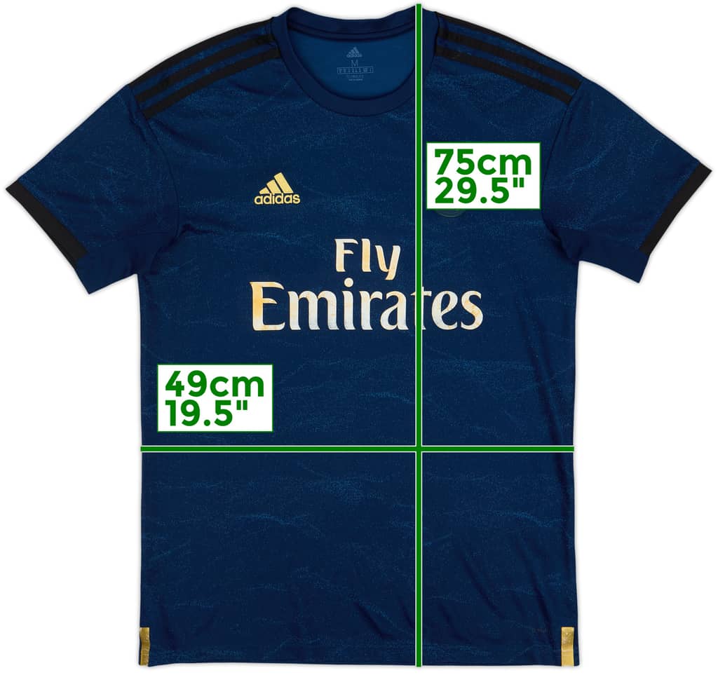 2019-20 Real Madrid Away Shirt - 4/10 - (M)