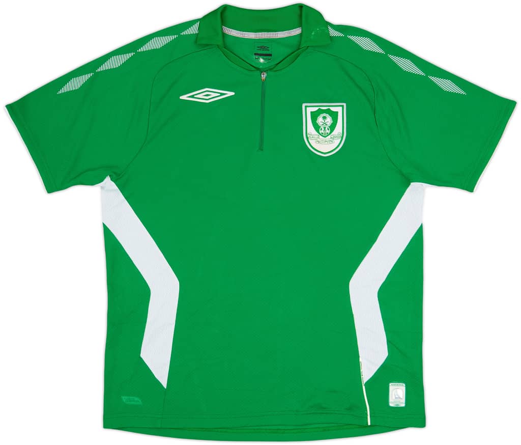 2006-07 Al Ahli Umbro Polo con cremallera de 1/4 - 9/10 - (L)