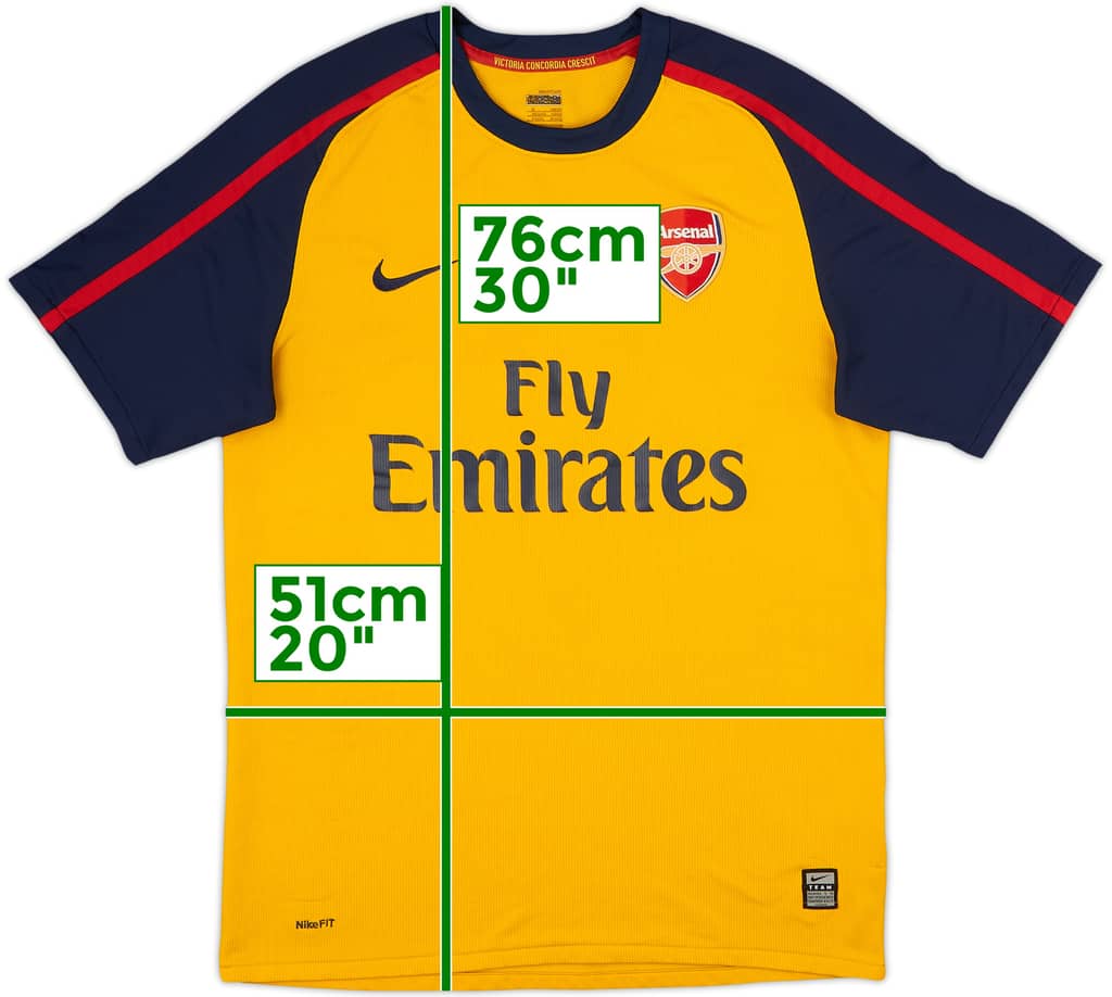 2008-09 Arsenal Away Shirt - 5/10 - (M)