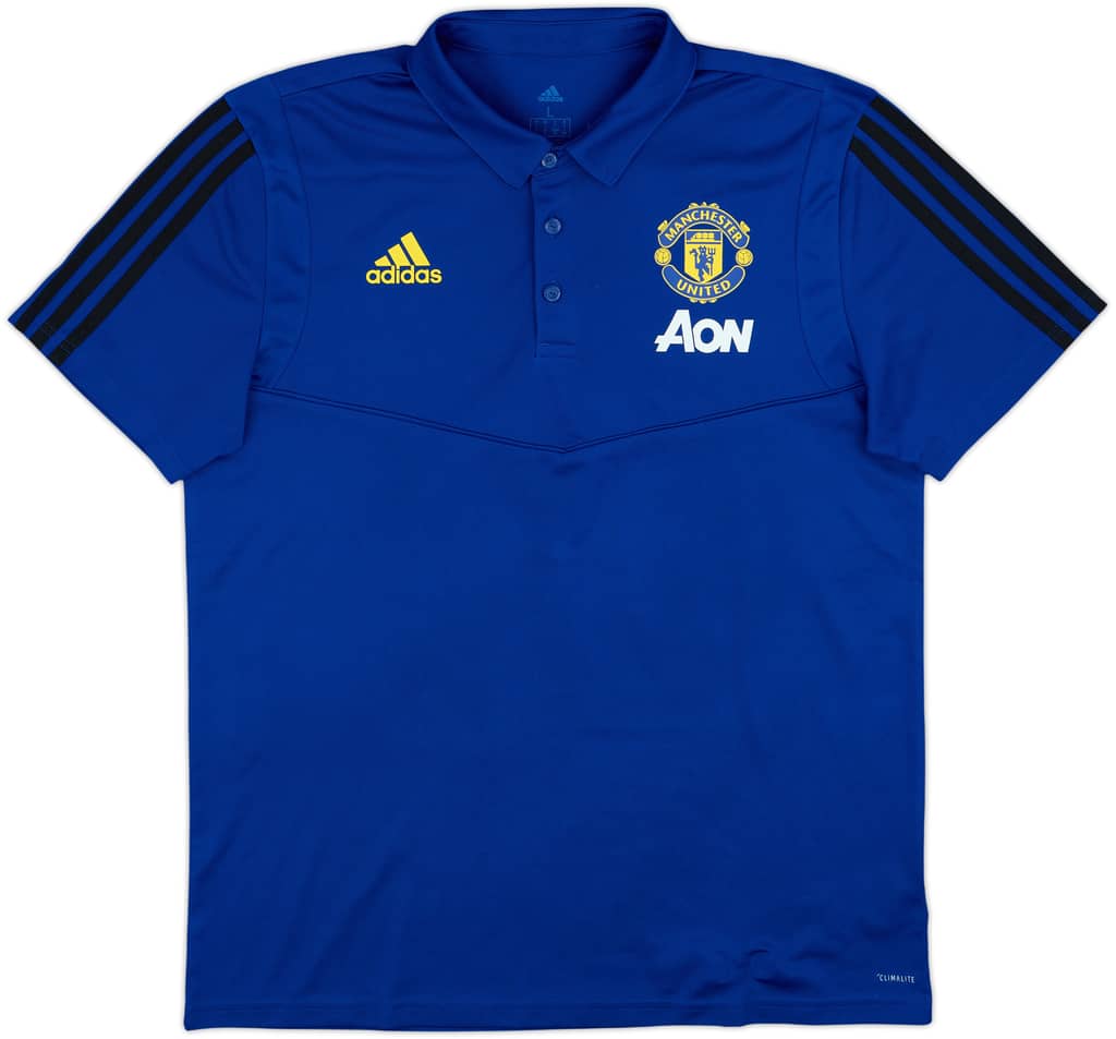 2019-20 Manchester United adidas Polo Shirt - 7/10 - (L)