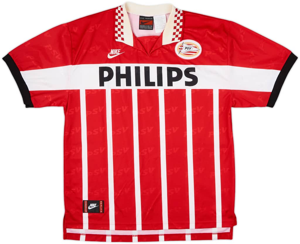 1995-96 PSV Home Shirt - 8/10 - (L)