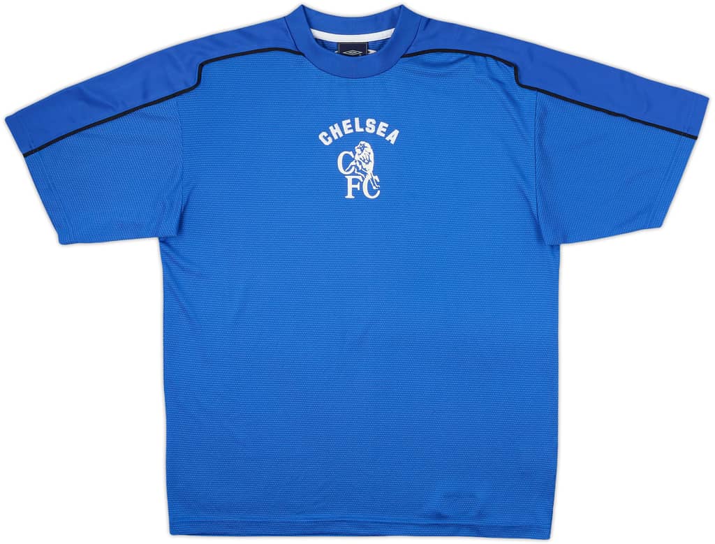 2002-03 Chelsea Umbro Training Shirt - 8/10 - (L)