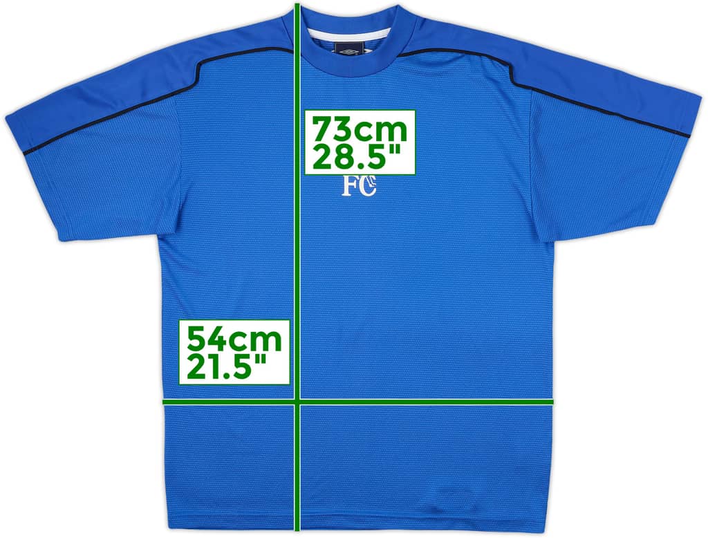 2002-03 Chelsea Umbro Training Shirt - 8/10 - (L)