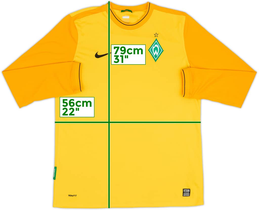 2009-10 Werder Bremen GK Shirt - 8/10 - (L)
