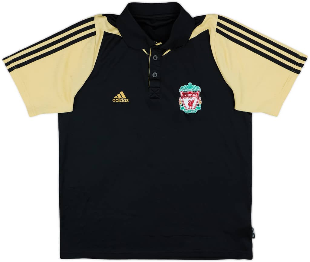 2008-09 Liverpool adidas Polo Shirt - 8/10 - (M)