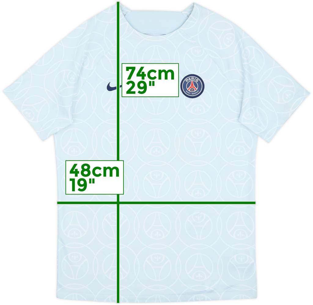 2022-23 Paris Saint-Germain Nike Training Shirt - 8/10 - (M)