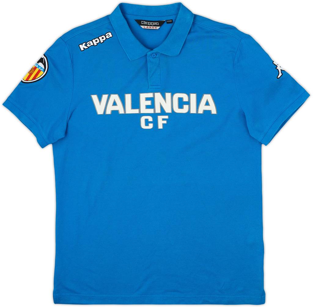 2009-10 Valencia Kappa Polo Shirt - 8/10 - (L)