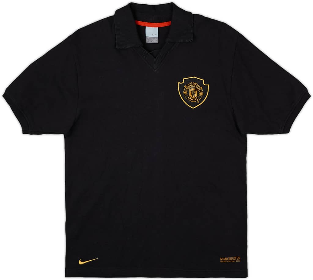 2004-06 Manchester United Nike Polo Shirt - 8/10 - (M)