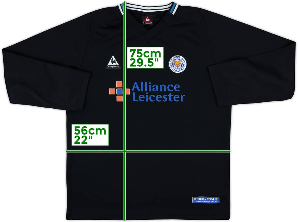2004-05 Leicester GK Shirt - 9/10 - (L)