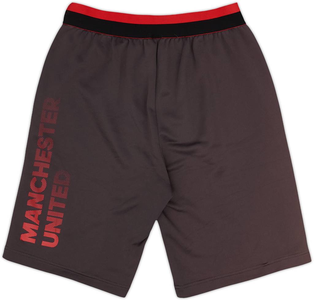 2017-18 Manchester United adidas Training Shorts - 6/10 - (XL.Boys)