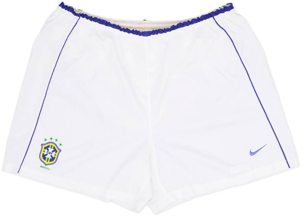 2002-04 Brazil Away Shorts - 9/10 - (XL)