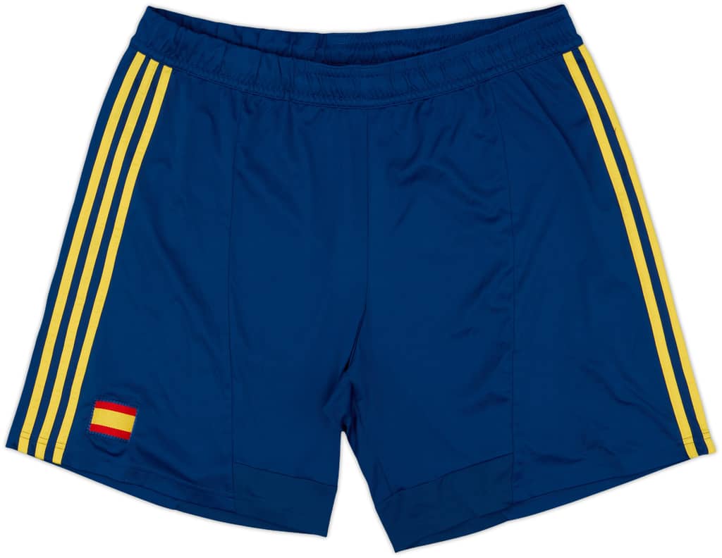 2012-13 Spain Home Shorts - 9/10 - (XL)