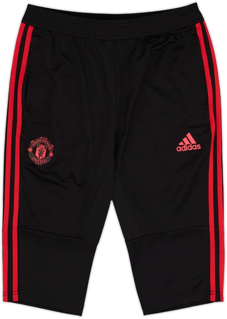 2018-19 Manchester United adidas Long Training Shorts - 10/10 - (M)