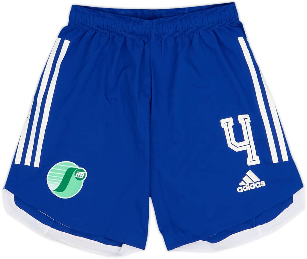 2020-21 Central & Western District Player Issue Away Shorts #4 - 7/10 - (S)