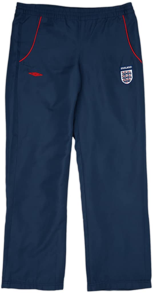 2005-07 England Umbro Track Pants/Bottoms - 8/10 - (S)