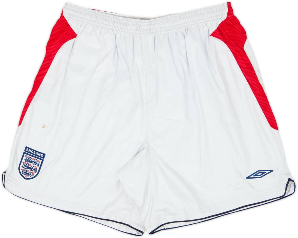 2004-06 England Away Shorts - 6/10 - (XL)