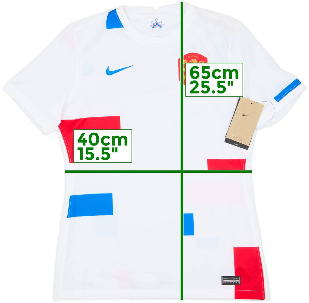2022-23 Netherlands Women Away Shirt (Women's M)