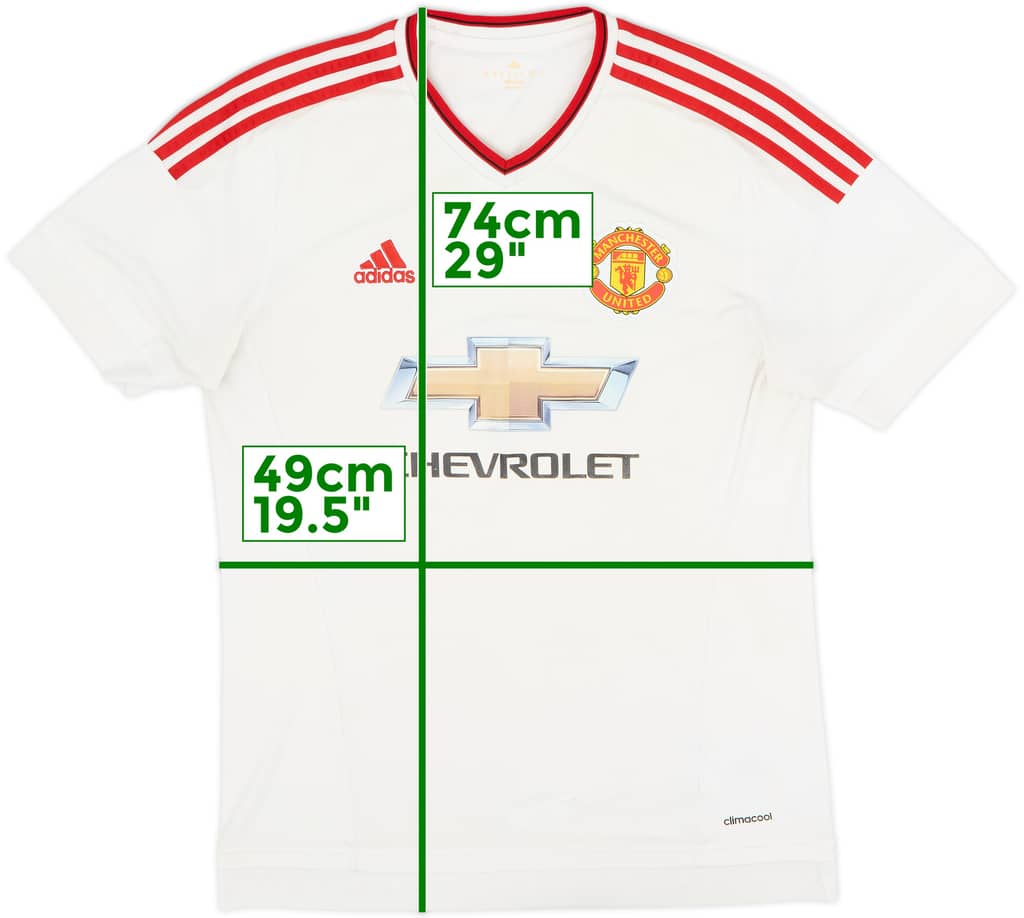 2015-16 Manchester United Away Shirt - 5/10 - (M)
