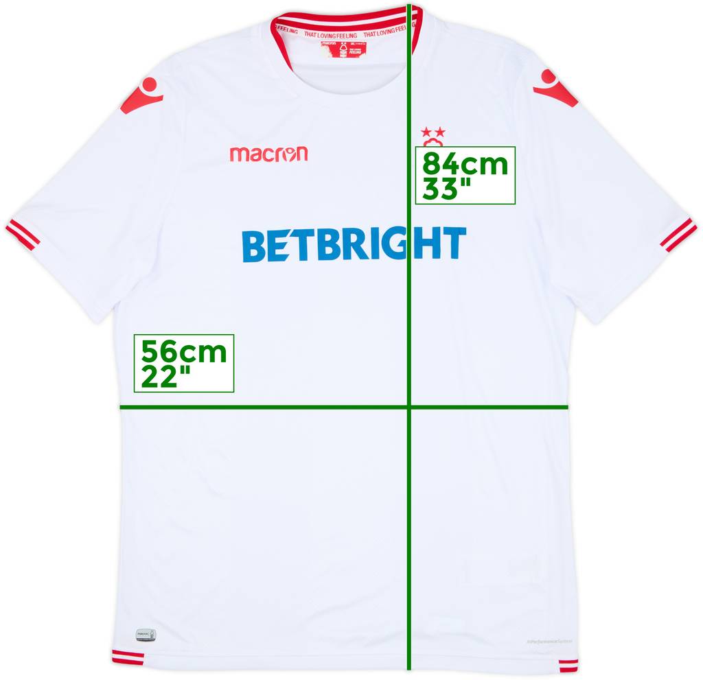 2018-19 Nottingham Forest Away Shirt - 10/10 - (3XL)