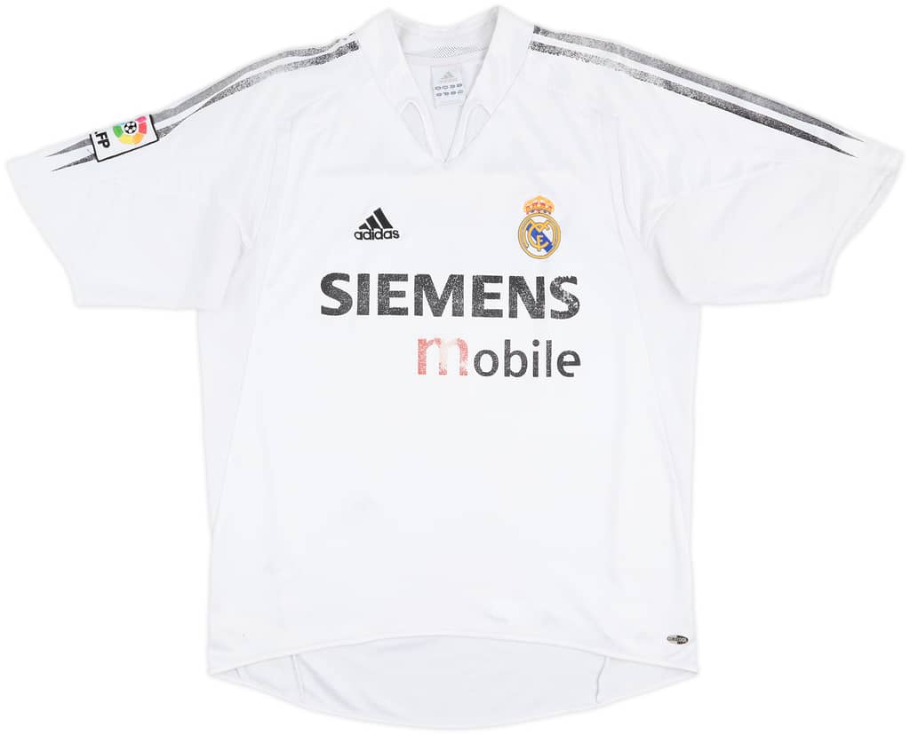 2004-05 Real Madrid Home Shirt - 5/10 - (M)