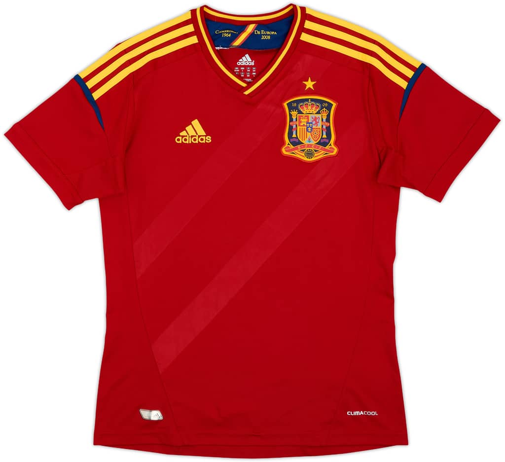 2011-12 Spain Home Shirt - 9/10 - (L.Boys)