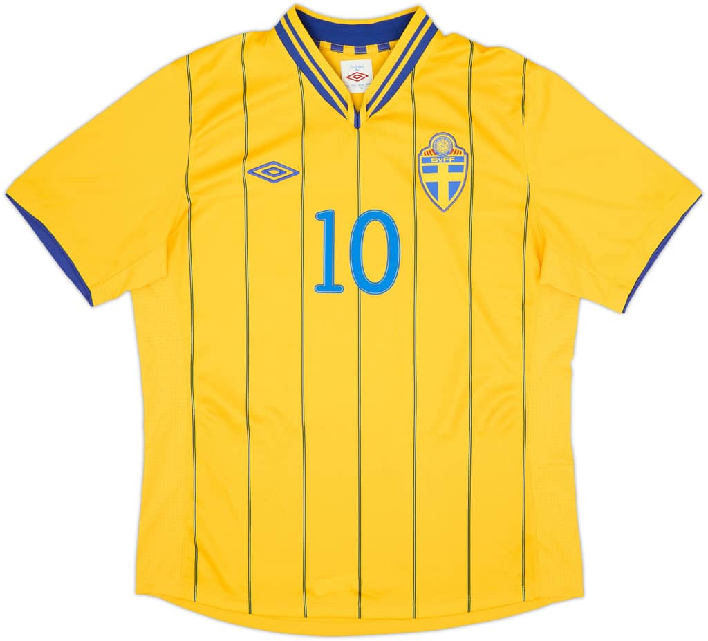 2012-13 Sweden Home Shirt Ibrahimovic #10