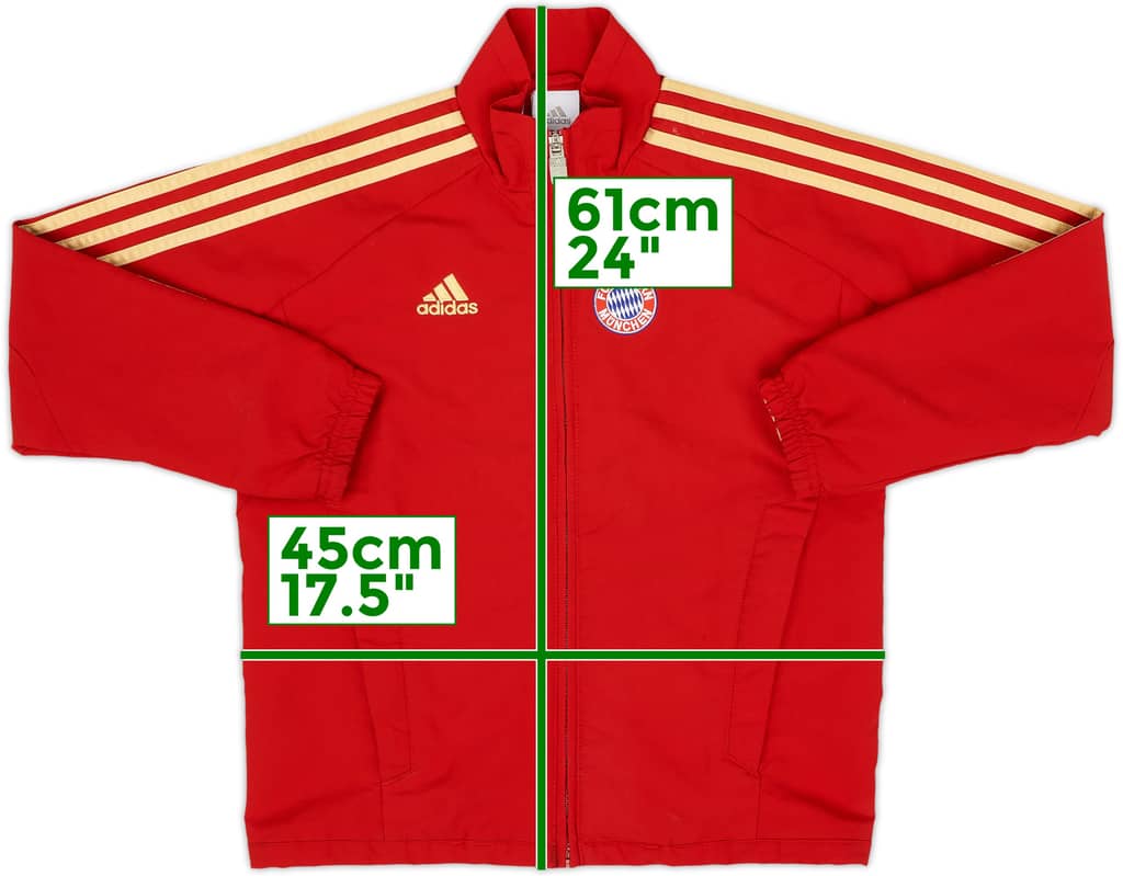 2011-12 Bayern Munich adidas Track Jacket - 9/10 - (S.Boys)
