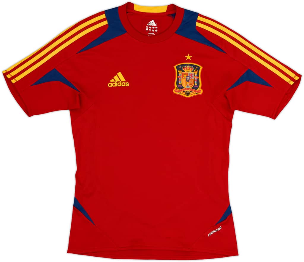 2011-12 Spain adidas Formotion Training Shirt - 8/10 - (S)