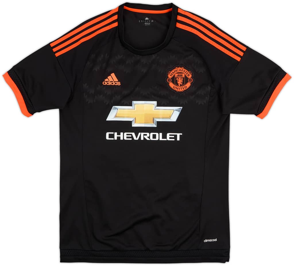 2015-16 Manchester United Third Shirt Carrick #16 - 8/10 - (S)