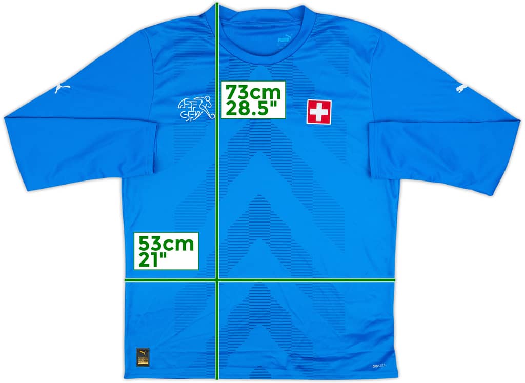 2022-23 Switzerland GK Shirt - 9/10 - (L)