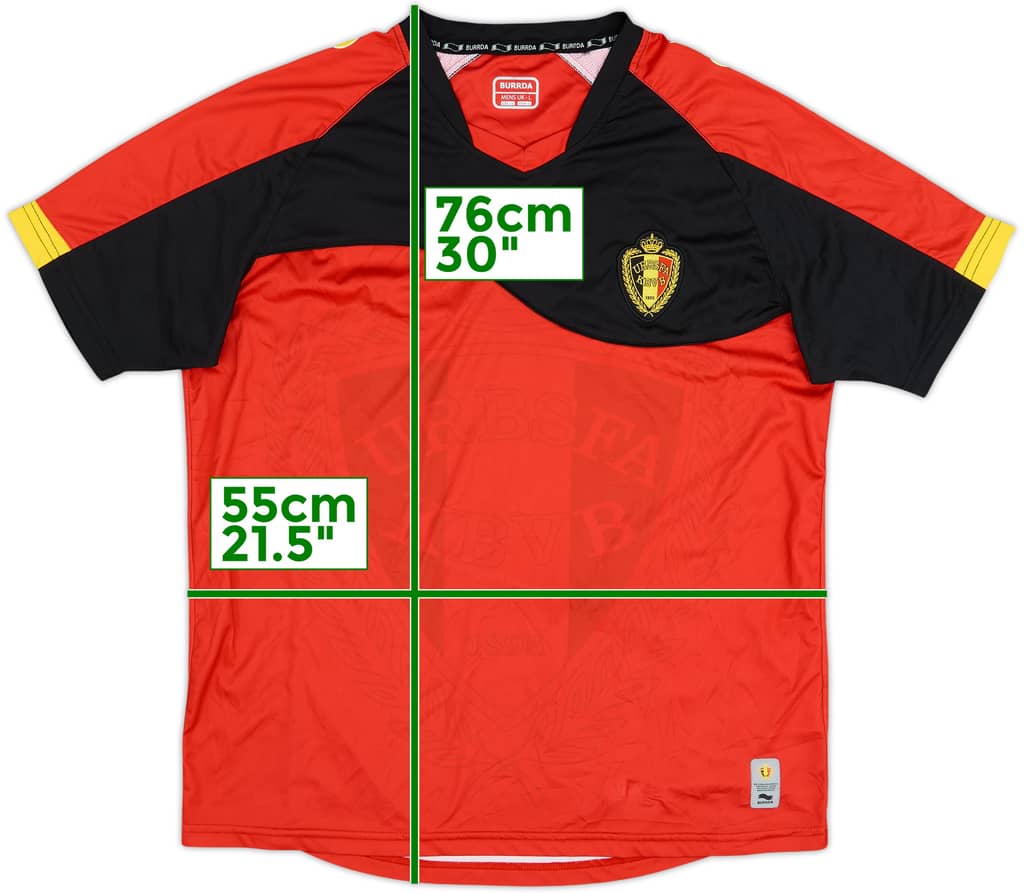 2011-12 Belgium Home Shirt - 9/10 - (L)