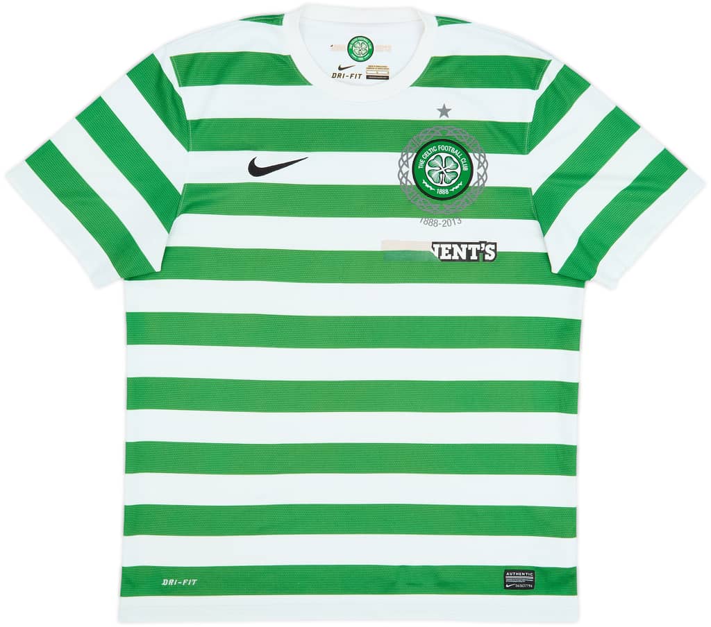 2012-13 Celtic '125th Anniversary' Home Shirt - 4/10 - (L)