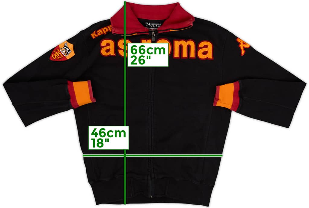 2006-07 Roma Kappa Track Jacket - 8/10 - (S)