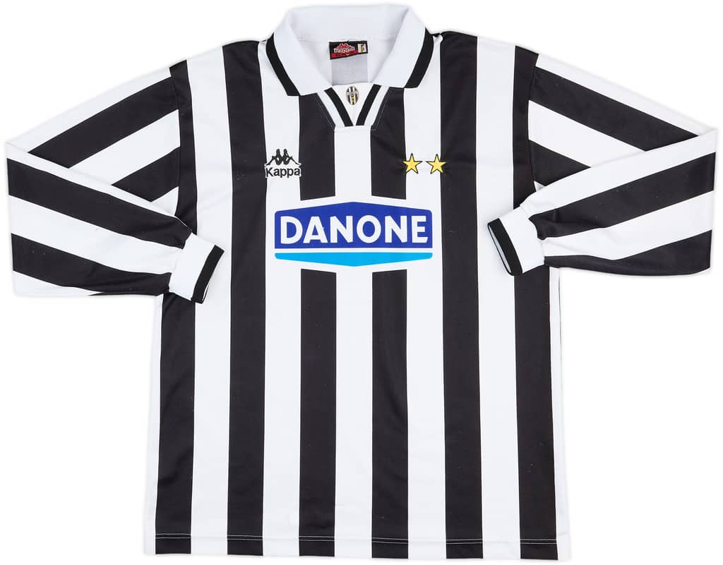 1994-95 Juventus Home L/S Shirt - 7/10 - (L)
