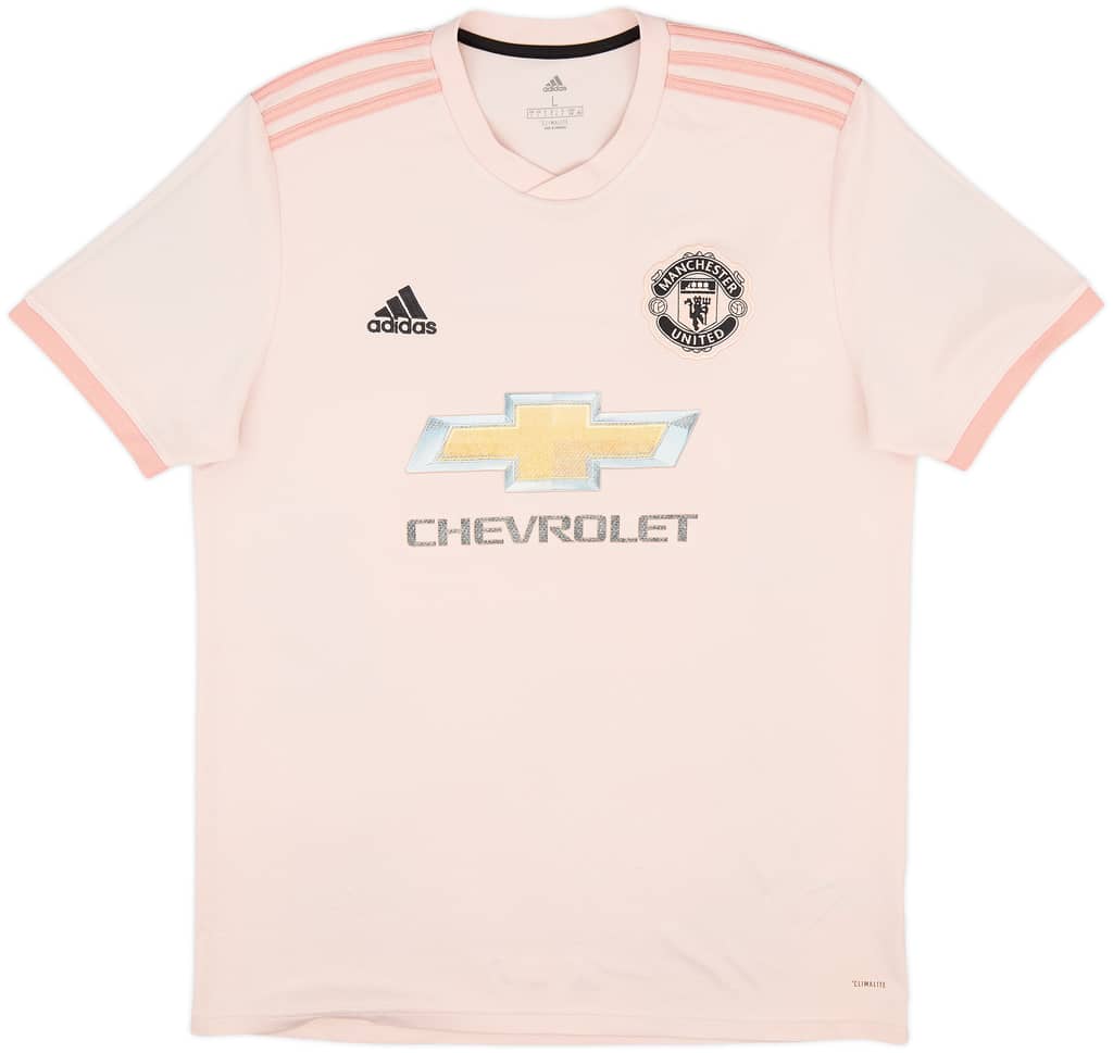 2018-19 Manchester United Away Shirt - 5/10 - (L)