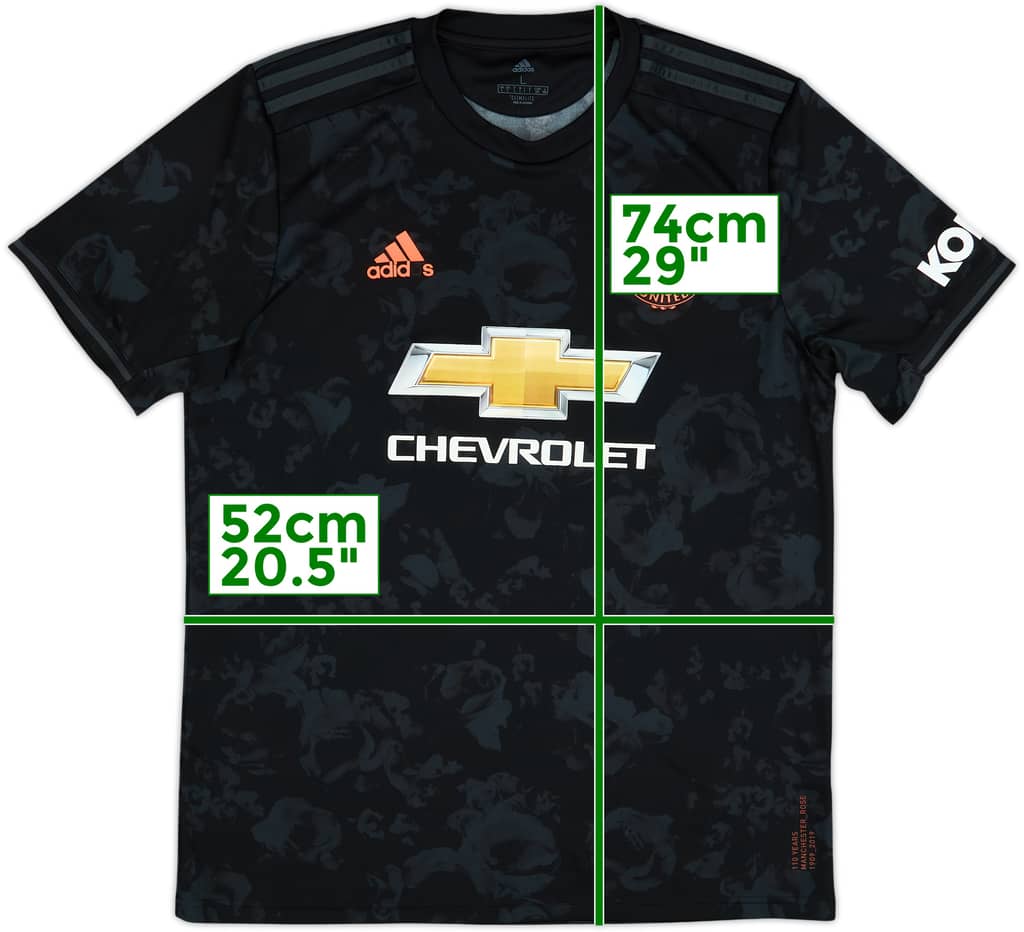 2019-20 Manchester United Third Shirt - 4/10 - (L)