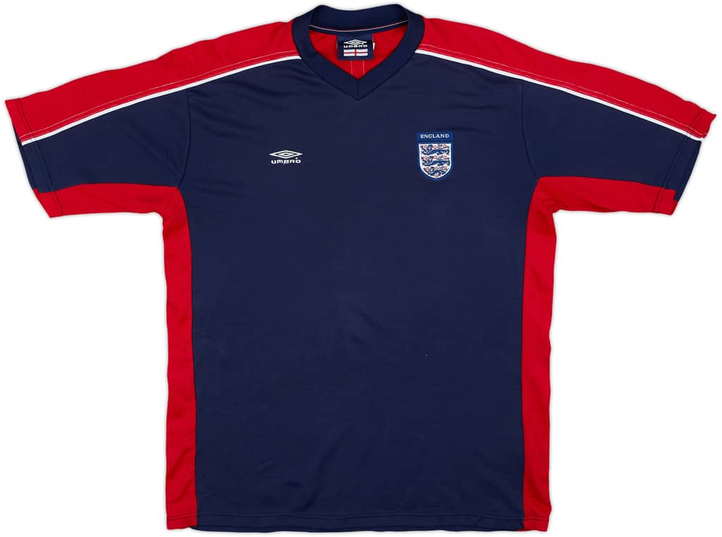2002-04 England Umbro Training Shirt - 8/10 - (XL)