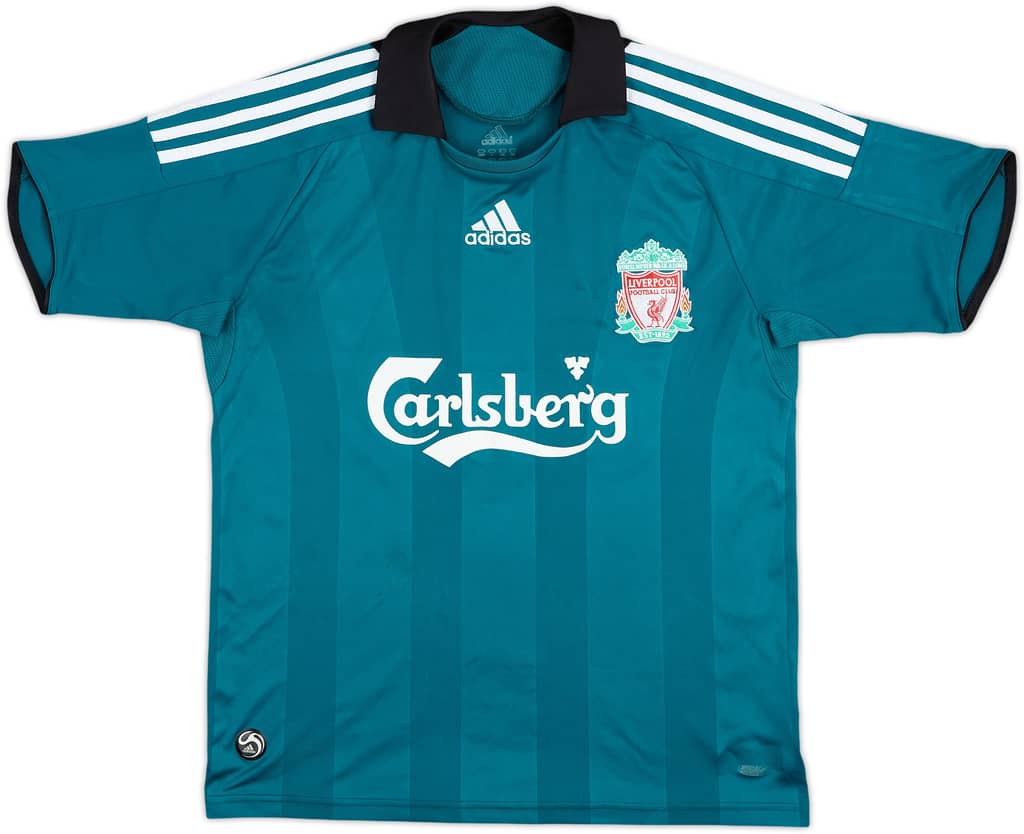 2008-09 Liverpool Third Shirt - 8/10 - (L.Boys)