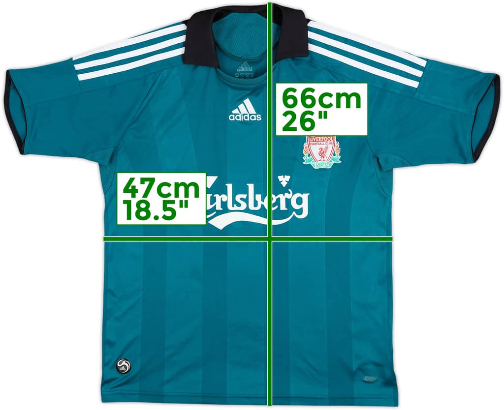 2008-09 Liverpool Third Shirt - 8/10 - (L.Boys)