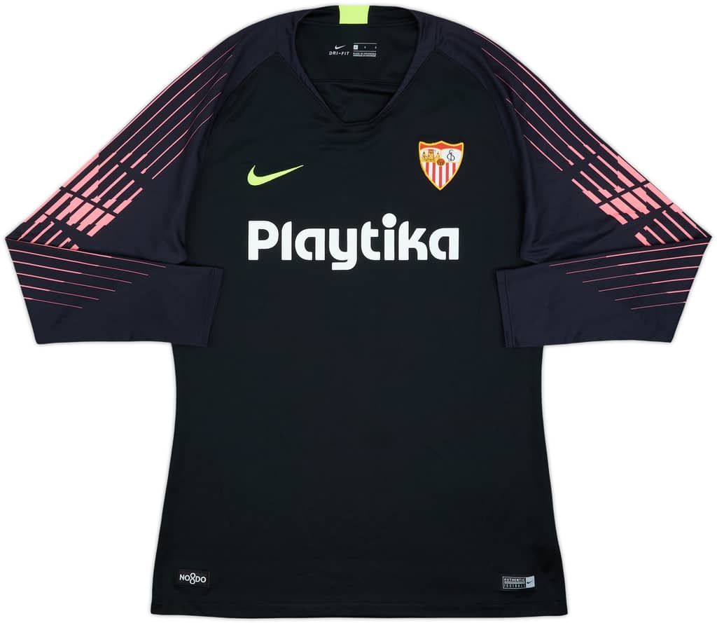 2018-19 Sevilla GK Shirt - 8/10 - (L)