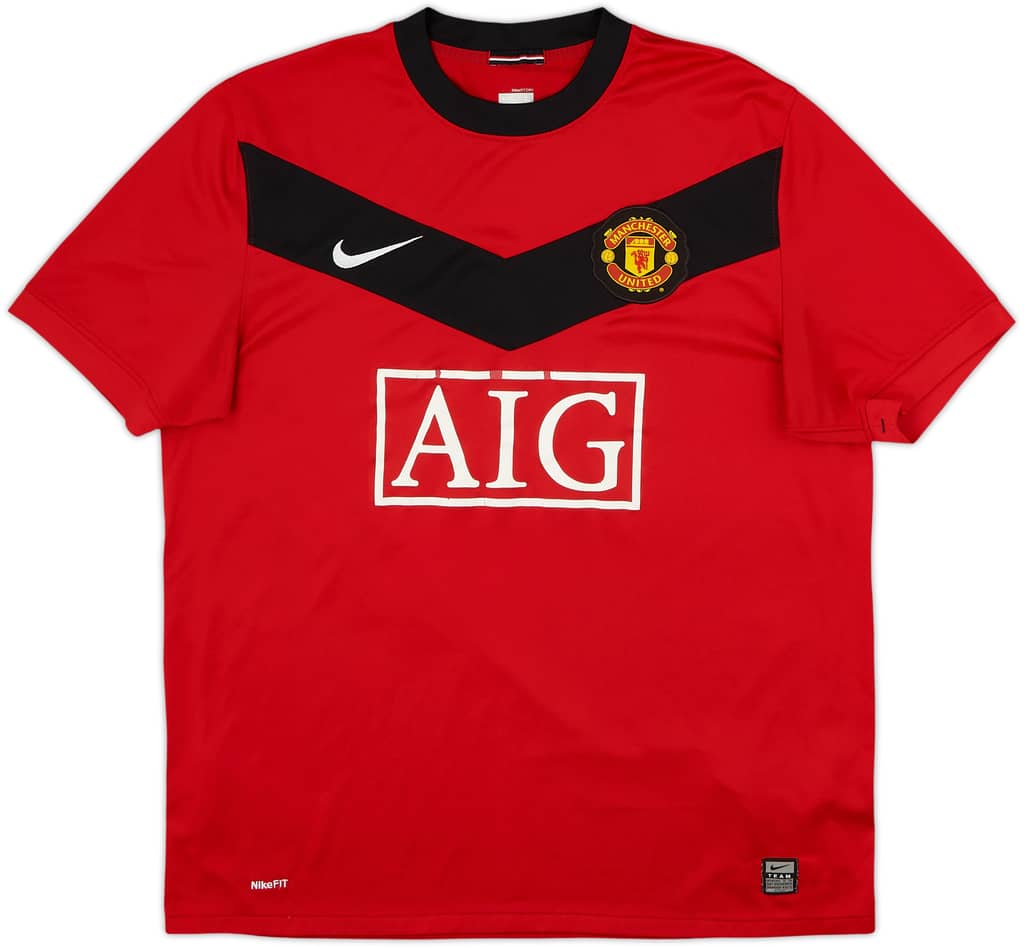 2009-10 Manchester United Camiseta Local - 5/10 - (L)
