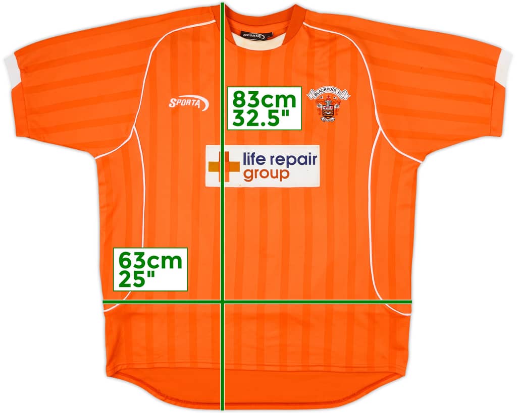 2003-04 Blackpool Home Shirt - 8/10 - (XL)