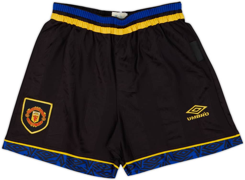 1993-95 Manchester United Away Shorts - 9/10 - (M)