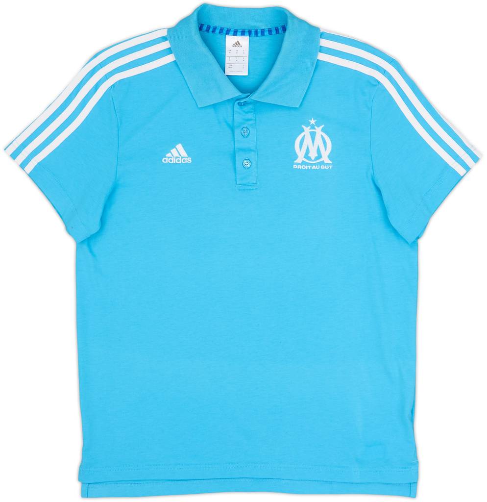 2015-16 Olympique Marseille adidas Polo Shirt - 8/10 - (M)