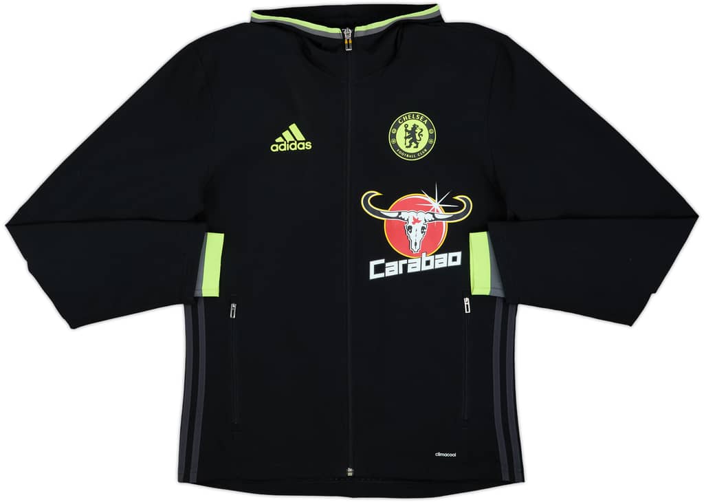 2016-17 Chelsea adidas Hooded Track Jacket - 5/10 - (S)