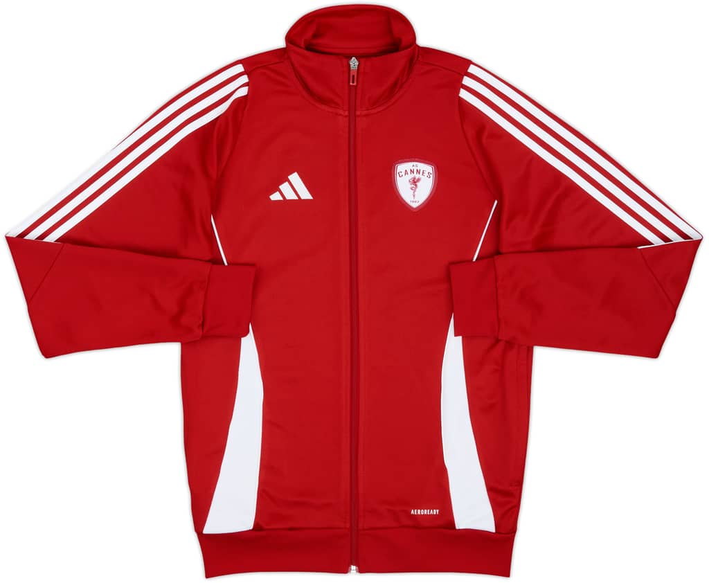 2024-25 AS Cannes adidas Track Jacket - 8/10 - (S)