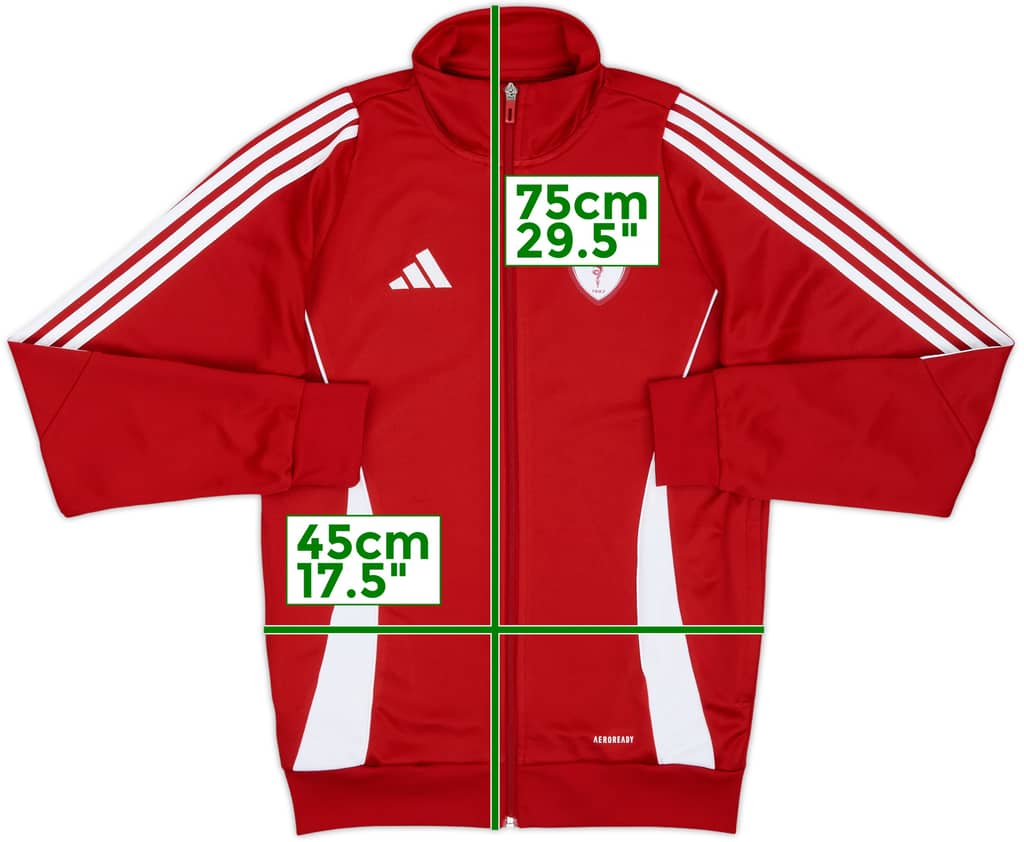 2024-25 AS Cannes adidas Track Jacket - 8/10 - (S)