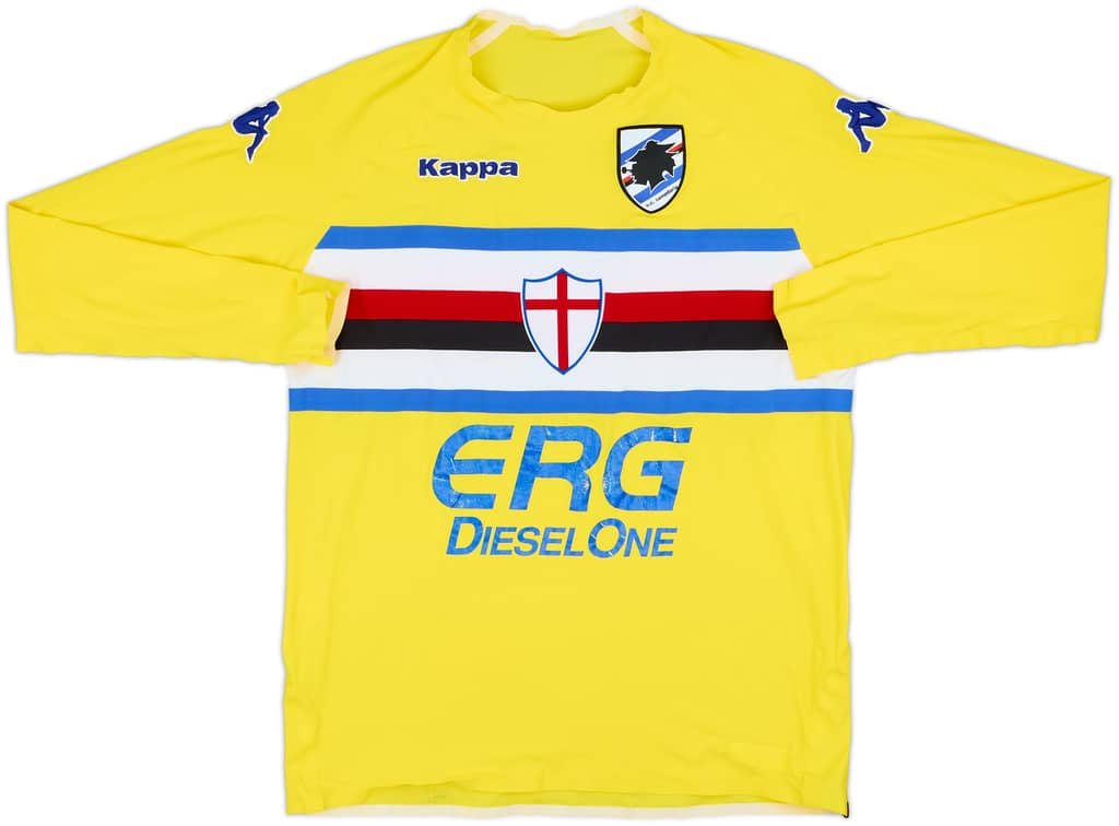 Camiseta de portero versión jugador del Sampdoria 2005-07 - 6/10 - (L)