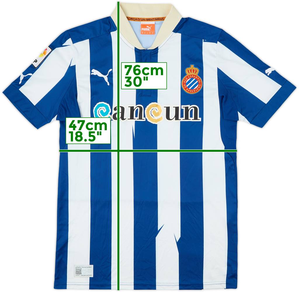 2012-13 Espanyol Home Shirt - 5/10 - (M)