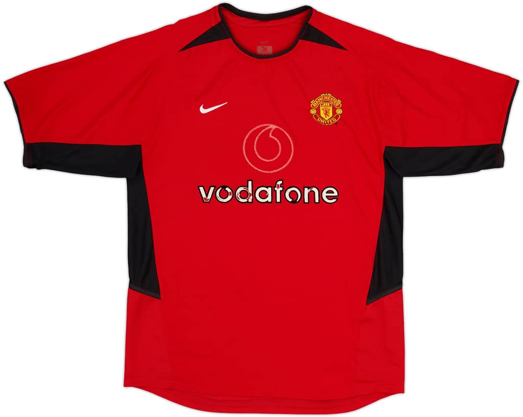 2002-04 Manchester United Home Shirt - 4/10 - (M)